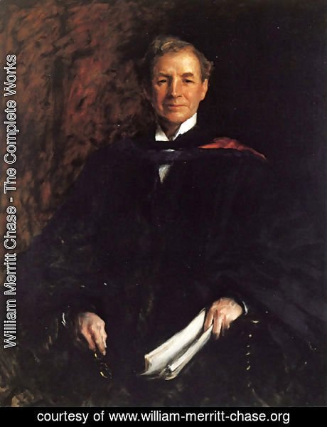 William Merritt Chase - Portrait of President William Waugh Smith