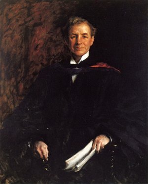 William Merritt Chase - Portrait of President William Waugh Smith