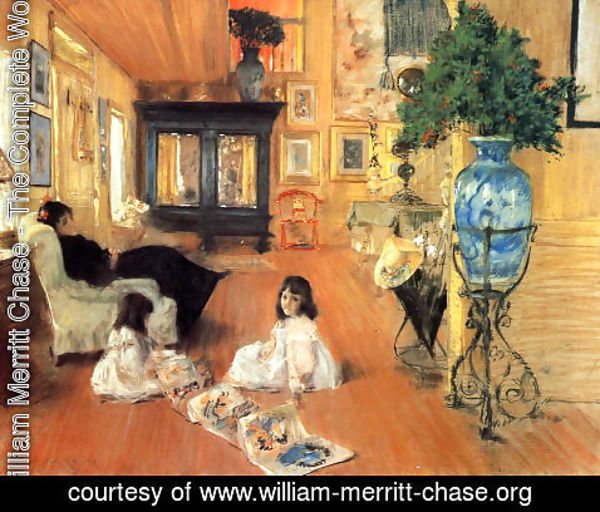 William Merritt Chase - The Complete Works - Hall At Shinnecock ...
