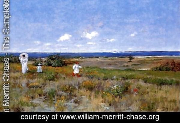 William Merritt Chase - Near The Beach  Shinnecock
