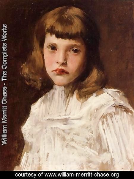William Merritt Chase - Portrait Of Dorothy