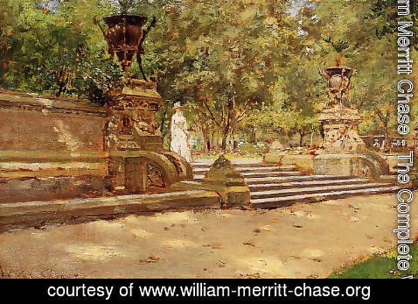 William Merritt Chase - Prospect Park  Brooklyn