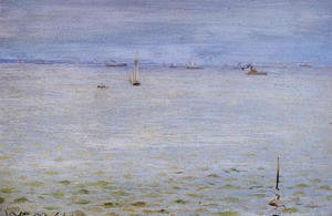 William Merritt Chase - Seascape