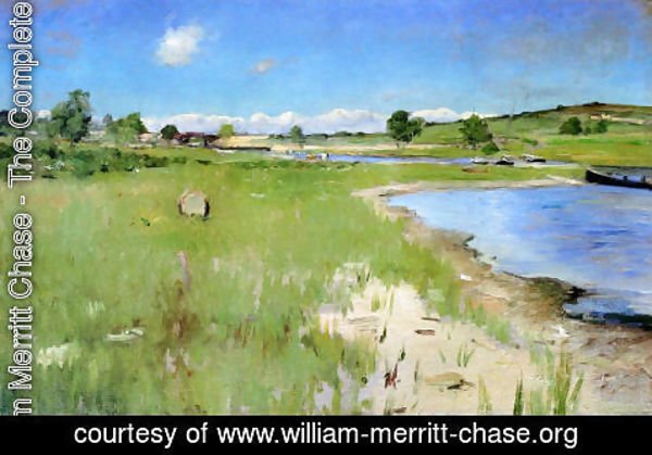 William Merritt Chase - Shinnecock Hills From Canoe Place  Long Island