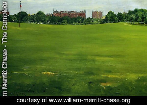 William Merritt Chase - The Common  Central Park